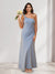 Sheath/Column One-Shoulder Ankle-Length Bridesmaid Dresses