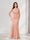 Trumpet/Mermaid Square Neck Floor-Length Ruched Bridesmaid Dresses With Shoulder Sash Tie
