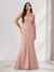 Trumpet/Mermaid Sweetheart Floor-Length Ruched Bridesmaid Dresses