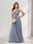 A-Line/Princess One-Shoulder Floor-Length Bridesmaid Dresses With Pleats