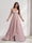 A-Line/Princess V-Neck Spaghetti Straps Sleeveless Floor-Length Bridesmaid Dresses With Ruffles & Pleats