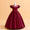 Ball Gown Scoop Puff Sleeves Flower Girl Dresses with Ruched