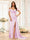 Floor-Length Off-the-Shoulder Long Formal Dresses with Split Side & Ruched