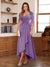 A-Line/Princess V-Neck Ankle-Length Mother of the Bride Dresses with Appliques & Lace