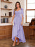 A-Line/Princess V-Neck Ankle-Length Mother of the Bride Dresses with Appliques & Lace