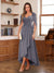 A-Line/Princess V-Neck Ankle-Length Mother of the Bride Dresses with Appliques & Lace