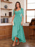 A-Line/Princess V-Neck Ankle-Length Mother of the Bride Dresses with Appliques & Lace