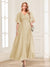 A-Line/Princess V-Neck Short Sleeves Mother of the Bride Dresses with Ruffles
