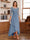 A-Line/Princess Scoop 3/4 Sleeves Ankle-Length Mother of the Bride Dress With Appliques & Lace