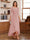 A-Line/Princess Scoop 3/4 Sleeves Ankle-Length Mother of the Bride Dress With Appliques & Lace