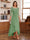 A-Line/Princess Scoop 3/4 Sleeves Ankle-Length Mother of the Bride Dress With Appliques & Lace