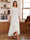 A-Line/Princess Scoop 3/4 Sleeves Ankle-Length Mother of the Bride Dress With Appliques & Lace