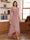 A-Line/Princess Scoop 3/4 Sleeves Ankle-Length Mother of the Bride Dress With Appliques & Lace