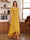 A-Line/Princess Scoop 3/4 Sleeves Ankle-Length Mother of the Bride Dress With Appliques & Lace