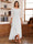 A-Line/Princess Scoop 3/4 Sleeves Ankle-Length Mother of the Bride Dress With Appliques & Lace