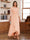 A-Line/Princess Scoop 3/4 Sleeves Ankle-Length Mother of the Bride Dress With Appliques & Lace