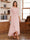A-Line/Princess Scoop 3/4 Sleeves Ankle-Length Mother of the Bride Dress With Appliques & Lace