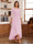 A-Line/Princess Scoop 3/4 Sleeves Ankle-Length Mother of the Bride Dress With Appliques & Lace