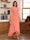 A-Line/Princess Scoop 3/4 Sleeves Ankle-Length Mother of the Bride Dress With Appliques & Lace