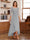 A-Line/Princess Scoop 3/4 Sleeves Ankle-Length Mother of the Bride Dress With Appliques & Lace