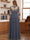 Chiffon A-Line/Princess Scoop 3/4 Sleeves Plus Size Mother of the Bride Dresses with Appliques & Ruffles