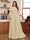 Chiffon A-Line/Princess Scoop 3/4 Sleeves Plus Size Mother of the Bride Dresses with Appliques & Ruffles