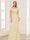 Trumpet/Mermaid Square Neck Short Sleeves Mother of the Bride Dresses with Ruched