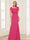 Trumpet/Mermaid Square Neck Short Sleeves Mother of the Bride Dresses with Ruched