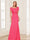 Trumpet/Mermaid Square Neck Short Sleeves Mother of the Bride Dresses with Ruched