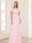 Trumpet/Mermaid Square Neck Short Sleeves Mother of the Bride Dresses with Ruched