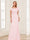Trumpet/Mermaid Square Neck Short Sleeves Mother of the Bride Dresses with Ruched