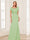 Trumpet/Mermaid Square Neck Short Sleeves Mother of the Bride Dresses with Ruched