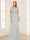 Trumpet/Mermaid Square Neck Short Sleeves Mother of the Bride Dresses with Ruched