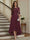 A-Line/Princess Half Sleeves Scoop Asymmetrical Mother of the Bride Dresses with Ruched & Applique