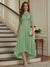 A-Line/Princess Half Sleeves Scoop Asymmetrical Mother of the Bride Dresses with Ruched & Applique