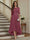A-Line/Princess Half Sleeves Scoop Asymmetrical Mother of the Bride Dresses with Ruched & Applique
