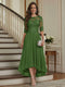 A-Line/Princess Half Sleeves Scoop Asymmetrical Mother of the Bride Dresses with Ruched & Applique