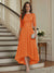 A-Line/Princess Half Sleeves Scoop Asymmetrical Mother of the Bride Dresses with Ruched & Applique
