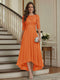 A-Line/Princess Half Sleeves Scoop Asymmetrical Mother of the Bride Dresses with Ruched & Applique