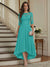A-Line/Princess Half Sleeves Scoop Asymmetrical Mother of the Bride Dresses with Ruched & Applique