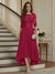A-Line/Princess Half Sleeves Scoop Asymmetrical Mother of the Bride Dresses with Ruched & Applique