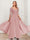 Chiffon V-Neck Half Sleeves Mother of the Bride Pantsuits with Applique