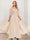 Chiffon V-Neck Half Sleeves Mother of the Bride Pantsuits with Applique