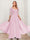 Chiffon V-Neck Half Sleeves Mother of the Bride Pantsuits with Applique