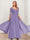 Chiffon V-Neck Half Sleeves Mother of the Bride Pantsuits with Applique