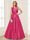 A-Line/Princess V-Neck Sleeveless Mother of the Bride Dresses with Bow