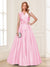 A-Line/Princess V-Neck Sleeveless Mother of the Bride Dresses with Bow