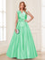 A-Line/Princess V-Neck Sleeveless Mother of the Bride Dresses with Bow