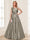 A-Line/Princess V-Neck Sleeveless Mother of the Bride Dresses with Bow