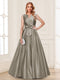 A-Line/Princess V-Neck Sleeveless Mother of the Bride Dresses with Bow